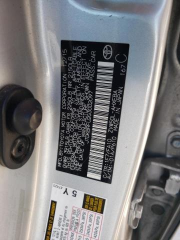 Photo 12 from auction – 2016 TOYOTA PRIUS with VIN JTDKBRFU2G3002097