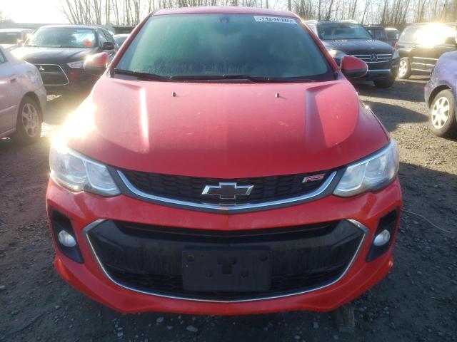 Photo 5 from auction – 2018 CHEVROLET SONIC LT with VIN 1G1JD6SB6J4135786