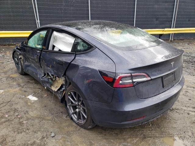 Photo 2 from auction – 2021 TESLA MODEL 3 with VIN 5YJ3E1EA4MF018403
