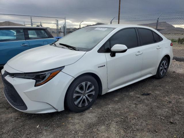 TOYOTA COROLLA LE 2021 with VIN JTDEAMDE5MJ000267 - Photo from auction