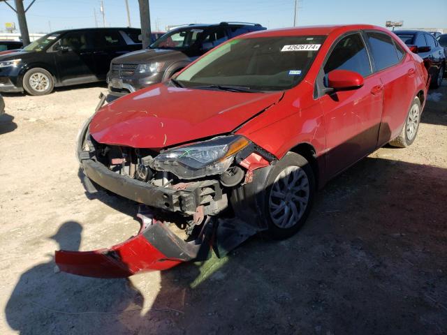 TOYOTA COROLLA L 2019 with VIN 5YFBURHE7KP860441 - Photo from auction