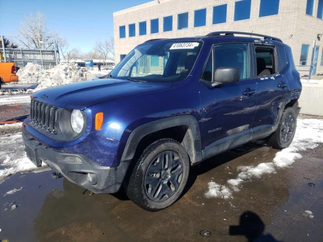 Photo 1 from auction – 2018 JEEP RENEGADE S with VIN ZACCJBAB5JPH38670