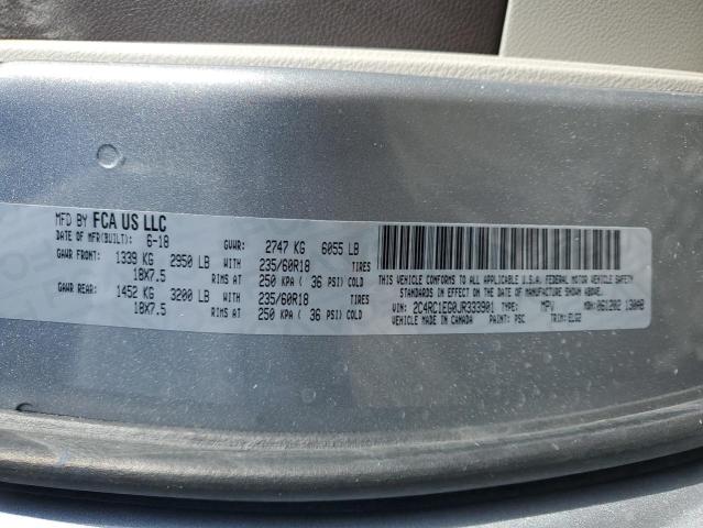 Photo 14 from auction – 2018 CHRYSLER PACIFICA T with VIN 2C4RC1EG0JR333901