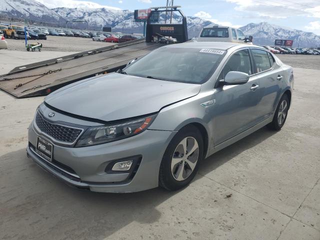 KIA OPTIMA HYB 2015 with VIN KNAGM4AD1F5086326 - Photo from auction