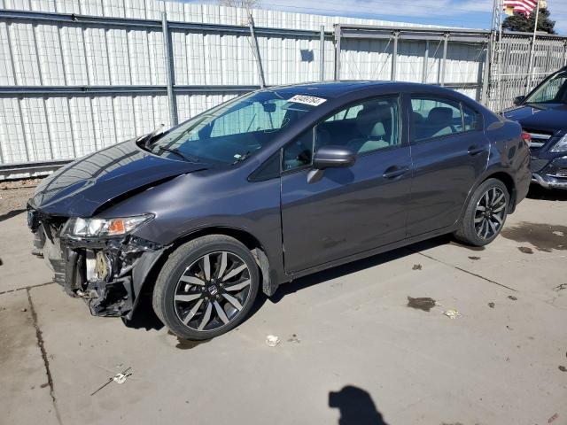 HONDA CIVIC EXL 2015 with VIN 2HGFB2F91FH514239 - Photo from auction