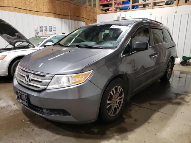 HONDA ODYSSEY EX 2013 with VIN 5FNRL5H67DB021942 - Photo from auction