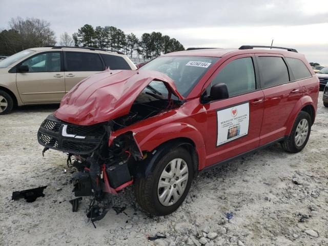 DODGE JOURNEY SE 2018 with VIN 3C4PDCAB3JT519567 - Photo from auction