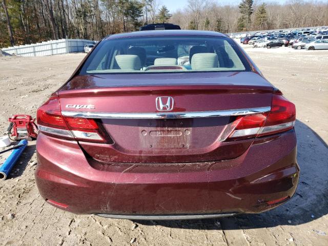 Photo 6 from auction – 2013 HONDA CIVIC EX with VIN 2HGFB2F55DH581498