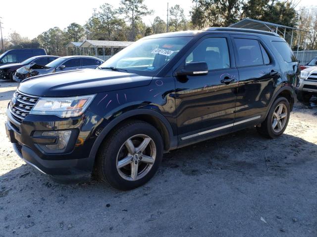 FORD EXPLORER X 2016 with VIN 1FM5K8D84GGA25172 - Photo from auction