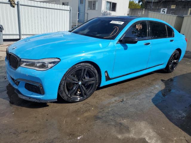 Photo 1 from auction – 2017 BMW 750 I with VIN WBA7F0C34HGM22159