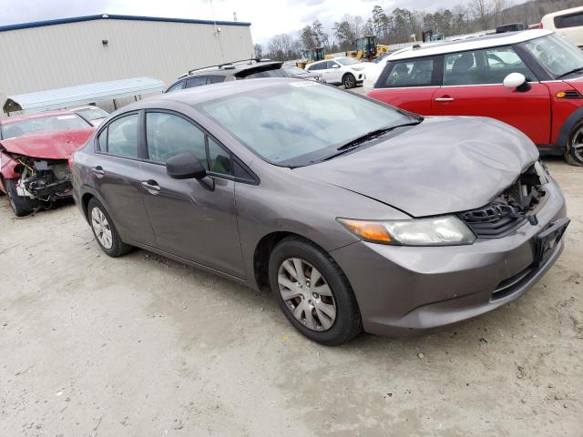 Photo 4 from auction – 2012 HONDA CIVIC LX with VIN 19XFB2F50CE384960