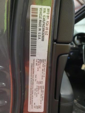 Photo 14 from auction – 2021 JEEP GRAND CHER with VIN 1C4RJFAGXMC528099