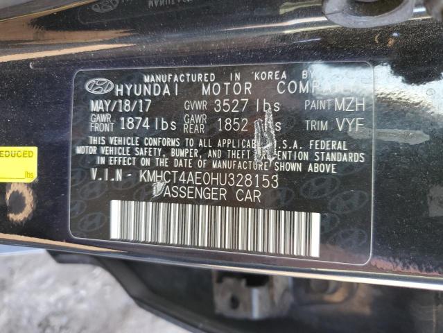 Photo 12 from auction – 2017 HYUNDAI ACCENT SE with VIN KMHCT4AE0HU328153