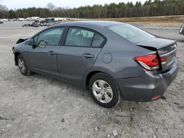 Photo 2 from auction – 2013 HONDA CIVIC LX with VIN 19XFB2F52DE059762