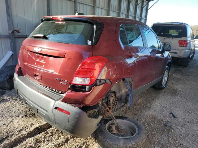 Photo 3 from auction – 2016 CHEVROLET TRAX LS with VIN 3GNCJNSB9GL229268