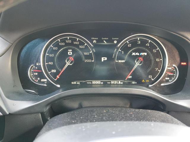 Photo 9 from auction – 2020 BMW X4 M COMPE with VIN 5YMUJ0C06L9B14542