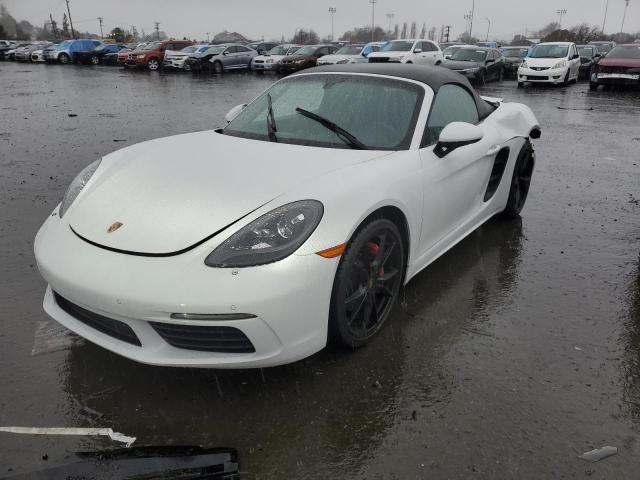 PORSCHE BOXSTER S 2017 with VIN WP0CB2A89HS241045 - Photo from auction