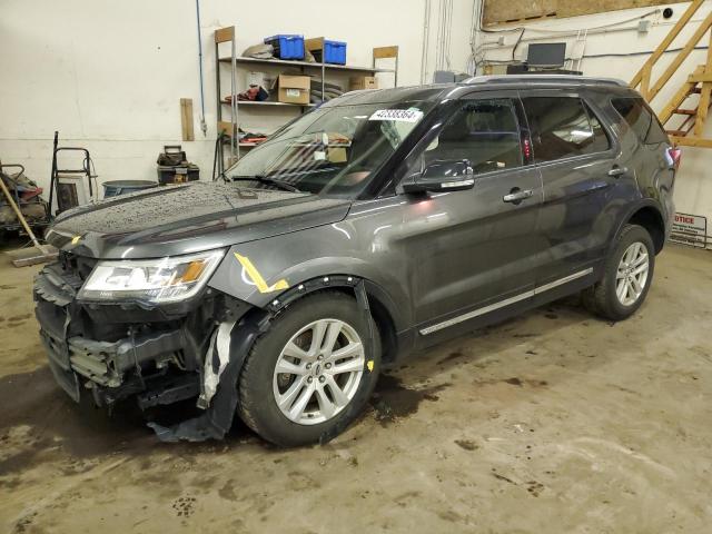 FORD EXPLORER X 2018 with VIN 1FM5K8D81JGA42499 - Photo from auction