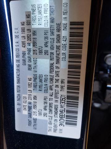 Photo 12 from auction – 2020 MAZDA CX-30 PREM with VIN 3MVDMBEM5LM130501