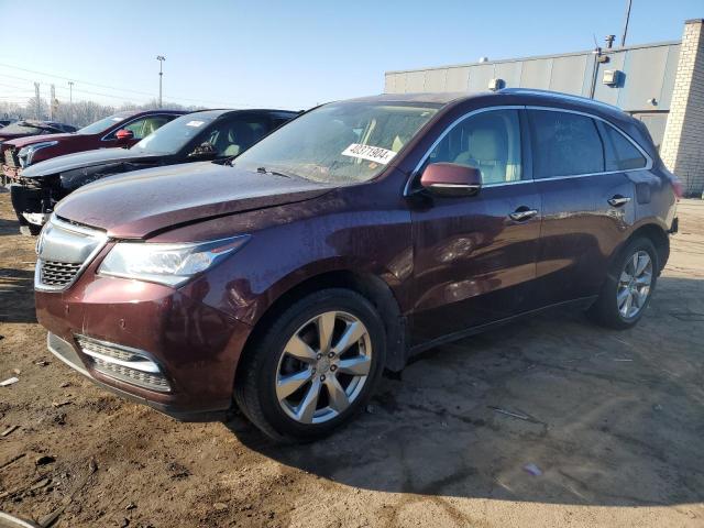 ACURA MDX ADVANC 2016 with VIN 5FRYD4H90GB027260 - Photo from auction