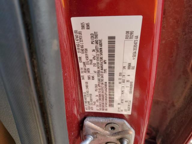 Photo 14 from auction – 2015 FORD ESCAPE SE with VIN 1FMCU9GX2FUA20854
