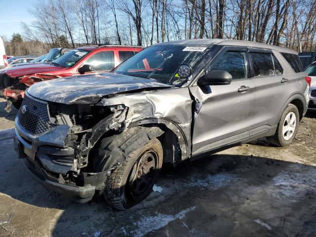 FORD EXPLORER P 2021 with VIN 1FM5K8AB9MGA17595 - Photo from auction