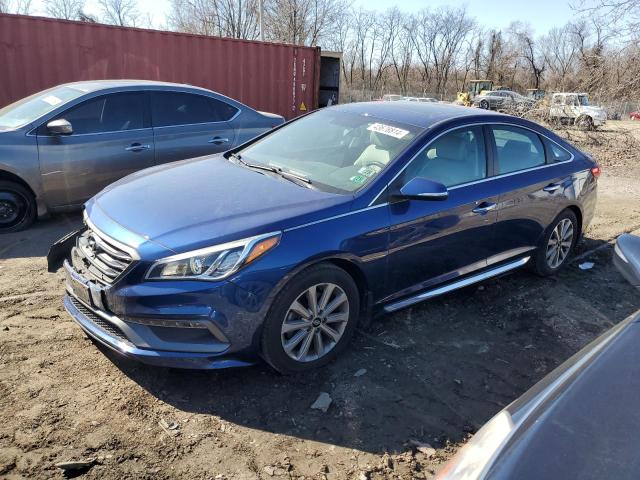 HYUNDAI SONATA 2.0 2017 with VIN 5NPE34AF1HH481754 - Photo from auction