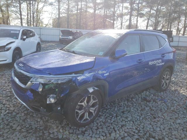 KIA SELTOS EX 2022 with VIN KNDERCAA9N7334613 - Photo from auction