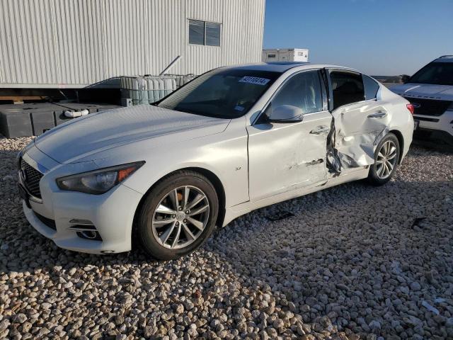 INFINITI Q50 BASE 2014 with VIN JN1BV7AP7EM676401 - Photo from auction