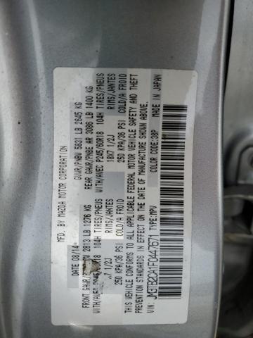 Photo 14 from auction – 2015 MAZDA CX-9 TOURI with VIN JM3TB2CA1F0447671