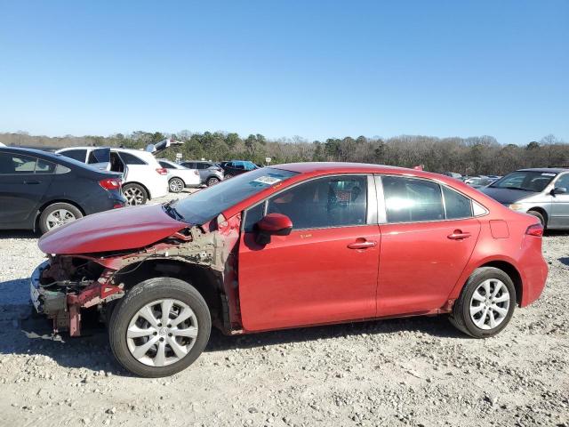 TOYOTA COROLLA LE 2020 with VIN 5YFEPRAE8LP073062 - Photo from auction