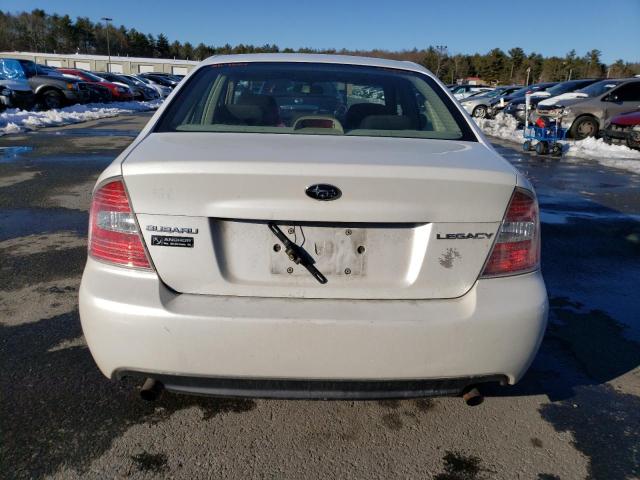 Photo 6 from auction – 2006 SUBARU LEGACY 2.5 with VIN 4S3BL626167211759