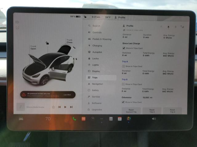 Photo 9 from auction – 2023 TESLA MISC PARTS with VIN 7SAYGDEEXPA113878