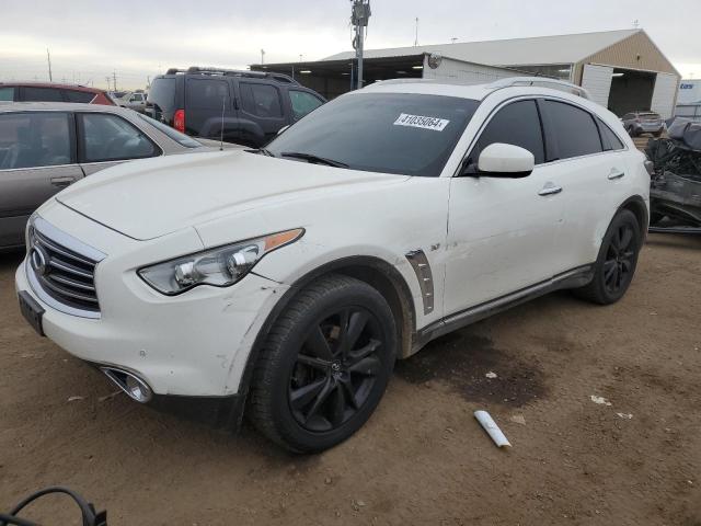 INFINITI QX70 2015 with VIN JN8CS1MW1FM483385 - Photo from auction