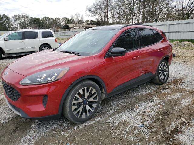 FORD ESCAPE SE 2020 with VIN 1FMCU0BZ1LUC28191 - Photo from auction
