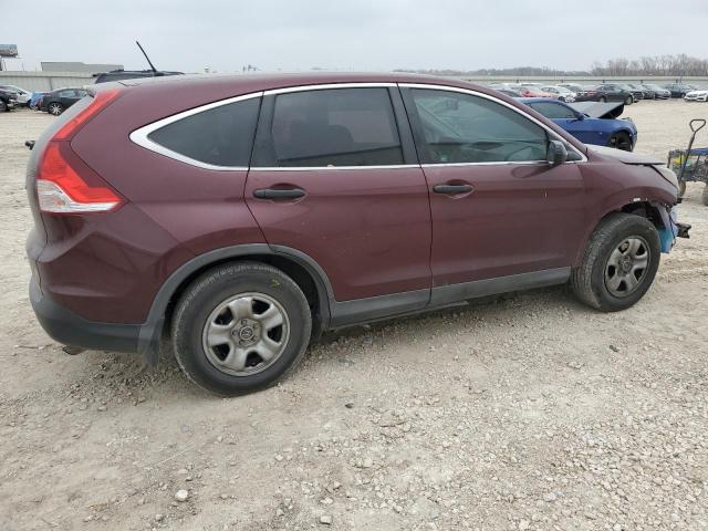 Photo 3 from auction – 2012 HONDA CR-V LX with VIN 5J6RM3H37CL018584