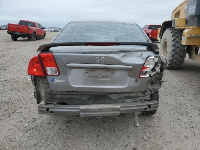 Photo 6 from auction – 2005 HONDA CIVIC LX with VIN 2HGES16595H630239