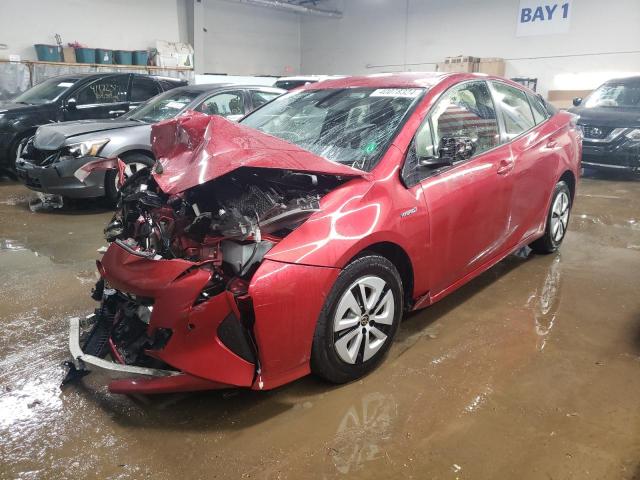 TOYOTA PRIUS 2018 with VIN JTDKBRFU6J3585510 - Photo from auction