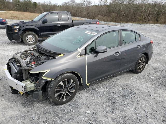 HONDA CIVIC EX 2013 with VIN 19XFB2F85DE007827 - Photo from auction
