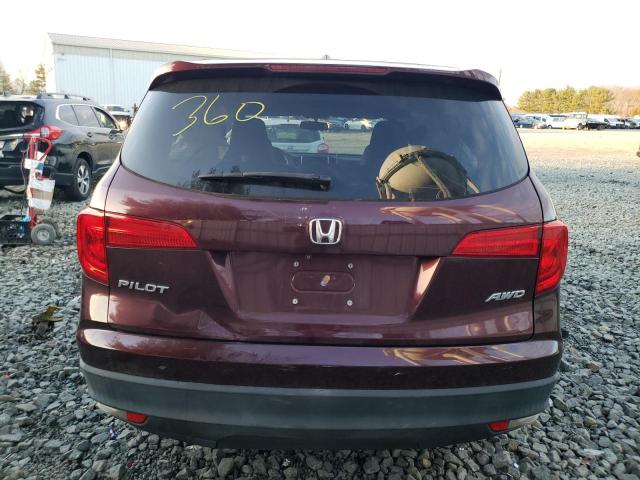 Photo 6 from auction – 2017 HONDA PILOT EXLN with VIN 5FNYF6H70HB040887