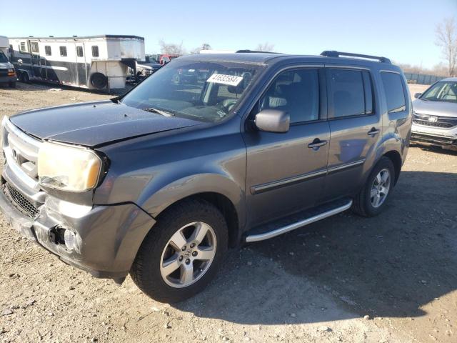 HONDA PILOT EXL 2011 with VIN 5FNYF3H59BB047017 - Photo from auction