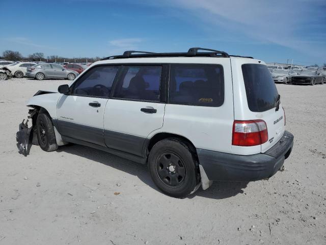 Photo 2 from auction – 2002 SUBARU FORESTER L with VIN JF1SF63592H730663