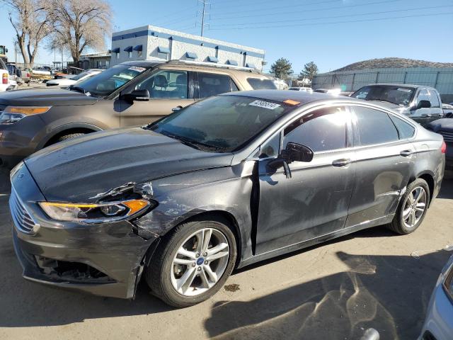 FORD FUSION SE 2018 with VIN 3FA6P0HD6JR253327 - Photo from auction