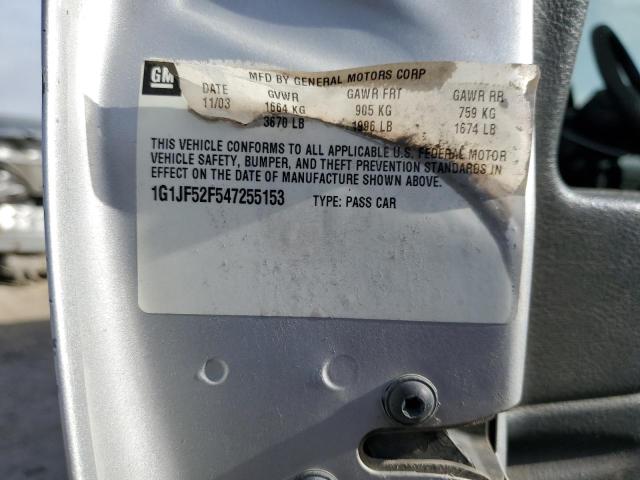 Photo 12 from auction – 2004 CHEVROLET CAVALIER L with VIN 1G1JF52F547255153