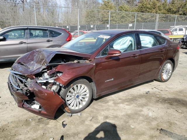 FORD FUSION SE 2015 with VIN 3FA6P0LU3FR135167 - Photo from auction