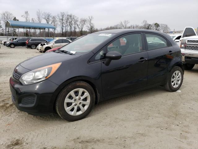 KIA RIO LX 2014 with VIN KNADM5A38E6409571 - Photo from auction