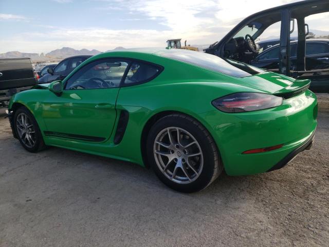 Photo 2 from auction – 2022 PORSCHE CAYMAN BAS with VIN WP0AA2A80NS255115
