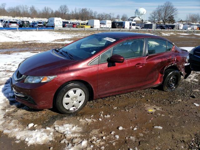 Photo 1 from auction – 2015 HONDA CIVIC LX with VIN 19XFB2F52FE250343