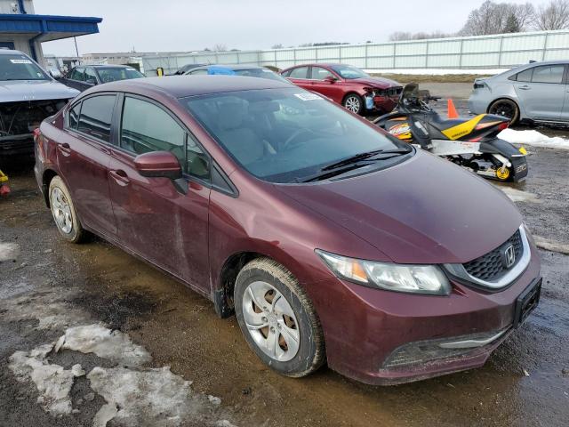 Photo 4 from auction – 2014 HONDA CIVIC LX with VIN 19XFB2F50EE053153