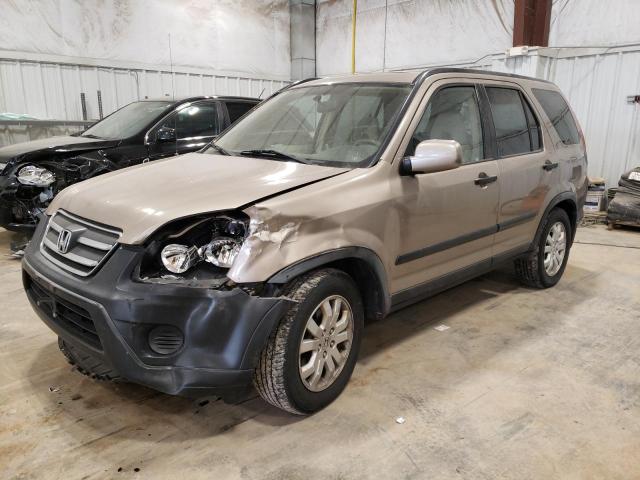 HONDA CR-V EX 2005 with VIN JHLRD78825C040250 - Photo from auction